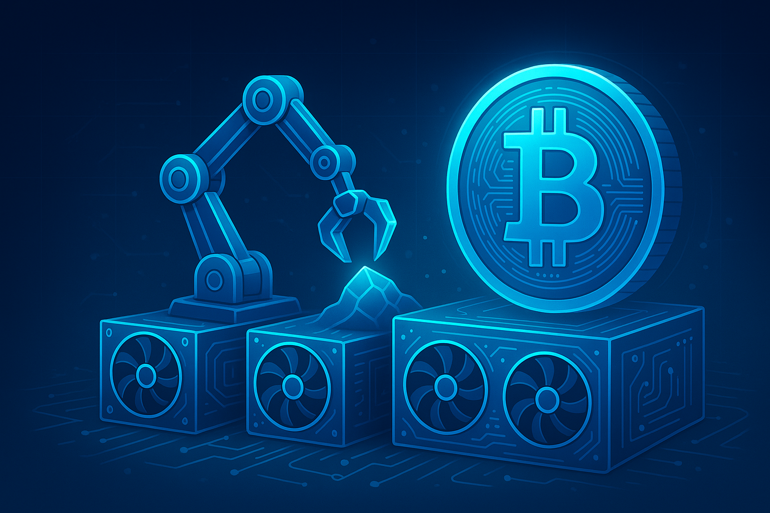 Smart Crypto Illustration